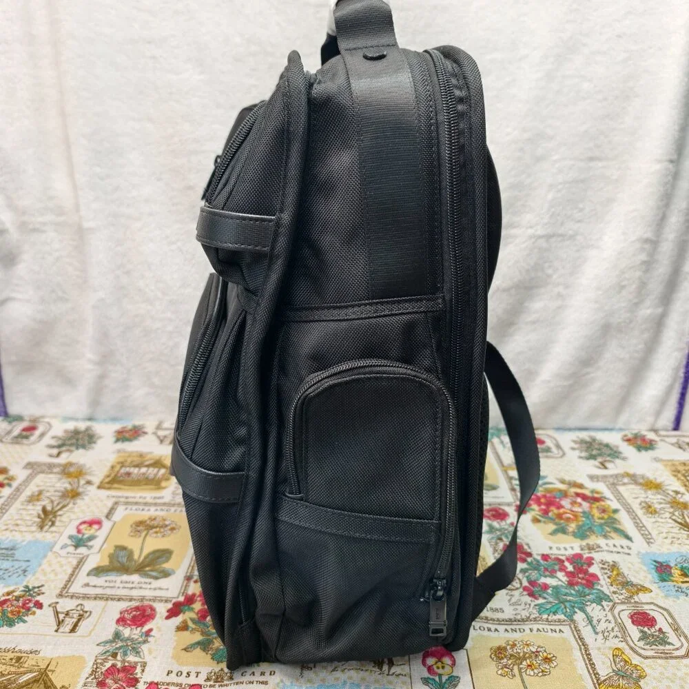 🌺TUMI Alpha 3 Backpack | Ballistic Nylon Large Capacity | Business & Travel